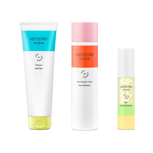 Gel Limpiador + Exfoliante + Suero Iluminador